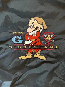 Chaqueta cortavientos vintage Disneyland para hombre XXL gruñona 2XL parka con capucha OFICIAL - Imagen 1 de 5
