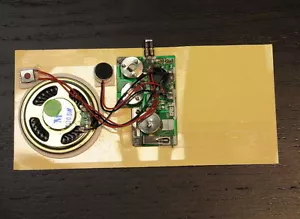 120er GRUSSKARTE BESCHREIBBAR Sprachchip Musik Sound Chip Modul Musical - Bild 1 von 9