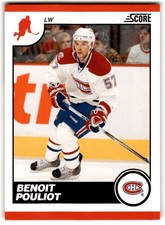 2010-11 Score Benoit Pouliot #264 Montreal Canadiens