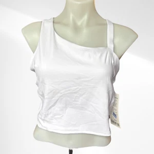 Lululemon Everlux Asymmetrical Tennis Tank Top White (NWT) SIZE 12 - Bild 1 von 10