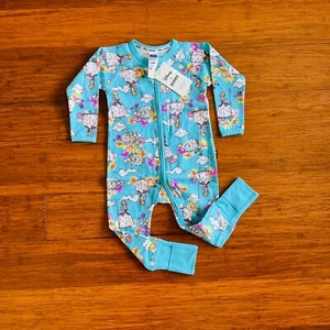 Bonds Baby Disney Toy Story Bo Peep Sheep Blue Zip Wondersuit BNWT Size 1 - Picture 1 of 1