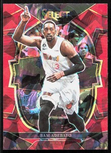 2022-23 Panini Select Red Cracked Ice Bam Adebayo Orlando Magic