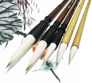 Chinese Calligraphy Brush Set Chinese Brush Set Watercolor Sumi Drawing Brush - Picture 1 of 12