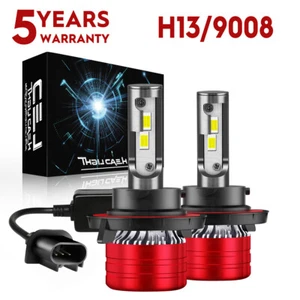2PC For Honda-Rancher-420 2007-2010 2011 2012 9008 LED Headlight Kit White Blubs - Picture 1 of 11