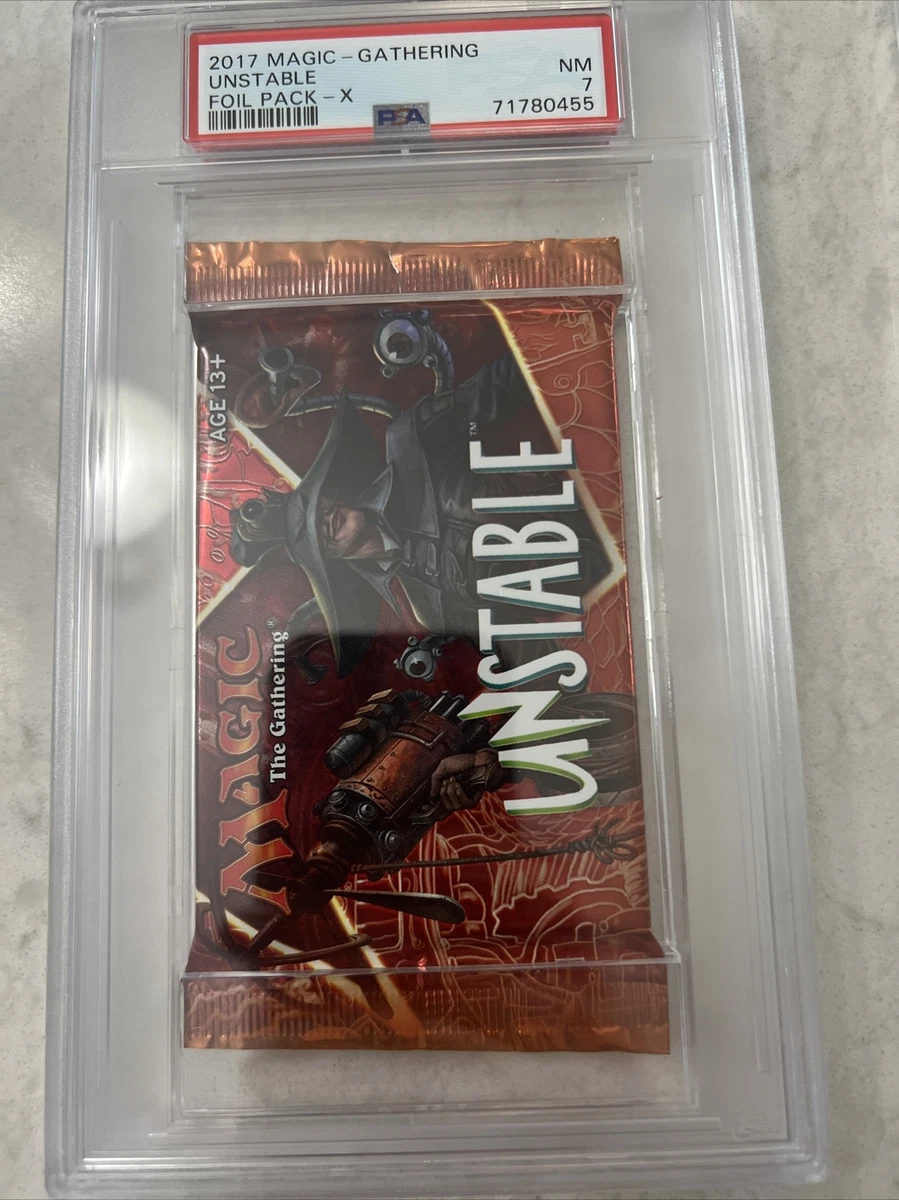 Magic: The Gathering Unstable Sealed Collectible Card Game Packs