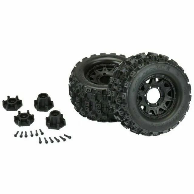 Pro-Line Racing Badlands MX28 2.8 inch All Terrain Tires Mounted - PRO10125-10