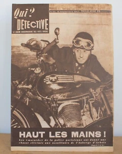 Wer? Detektiv Nr. 65 Die Wochenzeitung der verschiedenen Fakten 1947 Hände hoch! - Bild 1 von 5