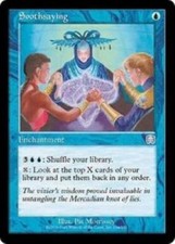 Soothsaying  Mercadian Masques MtG NM pack fresh