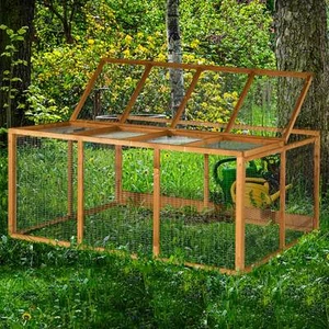4 Fuß Chartwell Kaninchenlauf Meerschweinchenkäfig Outdoor Garten Laufstall Zaun Deluxe - Bild 1 von 3