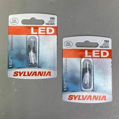SYLVANIA (2 PACK) SYL LED Mini Bulb Easy Install 12.8V Cool White 194SL.BP - Image 1 of 4