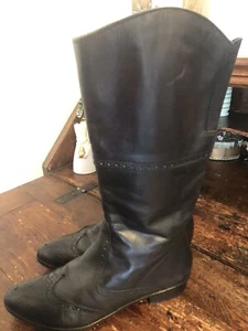 Damen Stiefel/Ralph Harrison/Leder/Gr.37/Schwarz/Gebraucht - Bild 1 von 8