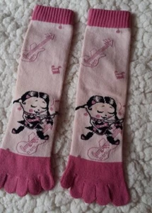 Zehenstrümpfe Zehensocken Socken Strümpfe rosa pink Größe 35/38 - Bild 1 von 2
