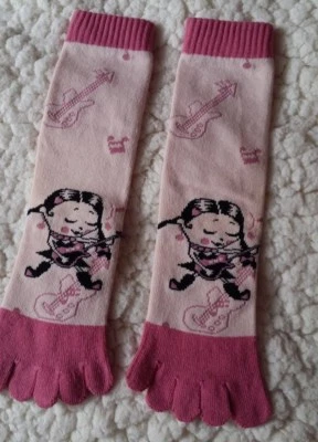 Zehenstrümpfe Zehensocken Socken Strümpfe rosa pink Größe 35/38 - Bild 1 von 2