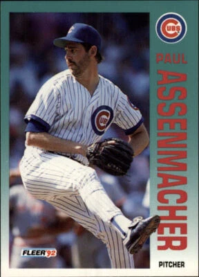 1992 Fleer #375 Paul Assenmacher - NM - Image 1 of 2