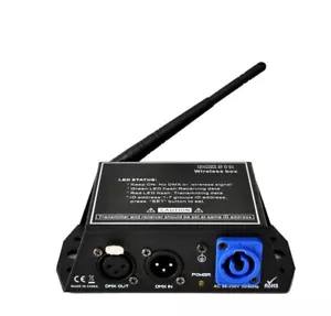 Mini Transmisor Inalámbrico Receptor DMX Controlador Caja 126 Canales Larga Distancia - Imagen 1 de 4