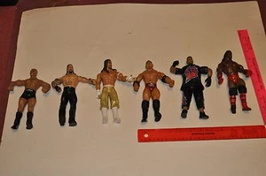 Figura WWE WWF Jakks Pacific Ruthless Agression 2003 rara seis de ellos - Imagen 1 de 4