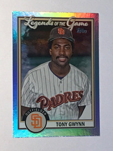 Tony Gwynn 2023 Topps Series Two Legends of the Game Rainbow Foil Card LG-14