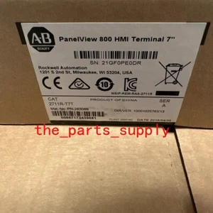 2711R-T7T Ser A PanelView 800 7-inch HMI Terminal 2711RT7T New Allen-Bradley - Picture 1 of 1