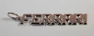 Dije de plata esterlina nombre Ferrari envío gratuito y broche de garra de langosta - Imagen 1 de 4