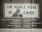 THE LILA ROSE OF KAIRO 1985 UK Quad Poster Woody Allen