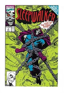 SLEEPWALKER #7 --- 1ST CHAIN GANG! INFINITY GAUNTLET! HI-GRADE! Marvel! 1991! NM - Picture 1 of 4