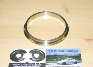 3" Anschweißring VA **NEU** 76mm Edelstahl Ring Flansch V Band V-Band 76 mm EFR - Afbeelding 1 van 4