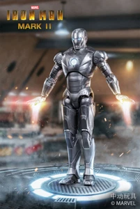 Official Licenced Marvel ZD TOYS Iron Man Mark II 7" Action Figure 1/10 Scale - Picture 1 of 6