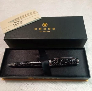 CROSS Disney Mickey Mouse XMAS ver. Black Twisted Ballpoint Pen wz/Box Limited - Picture 1 of 10