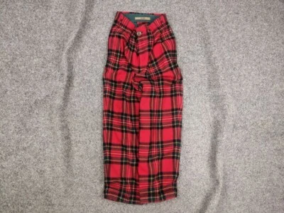 Pantalón de lana holgado vintage Karl Helmut X Pink House Japón tartán Foto 1 de 4