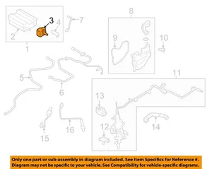 FORD OEM-Vapor Canister Purge Solenoid CU5Z9F945D - Picture 1 of 2