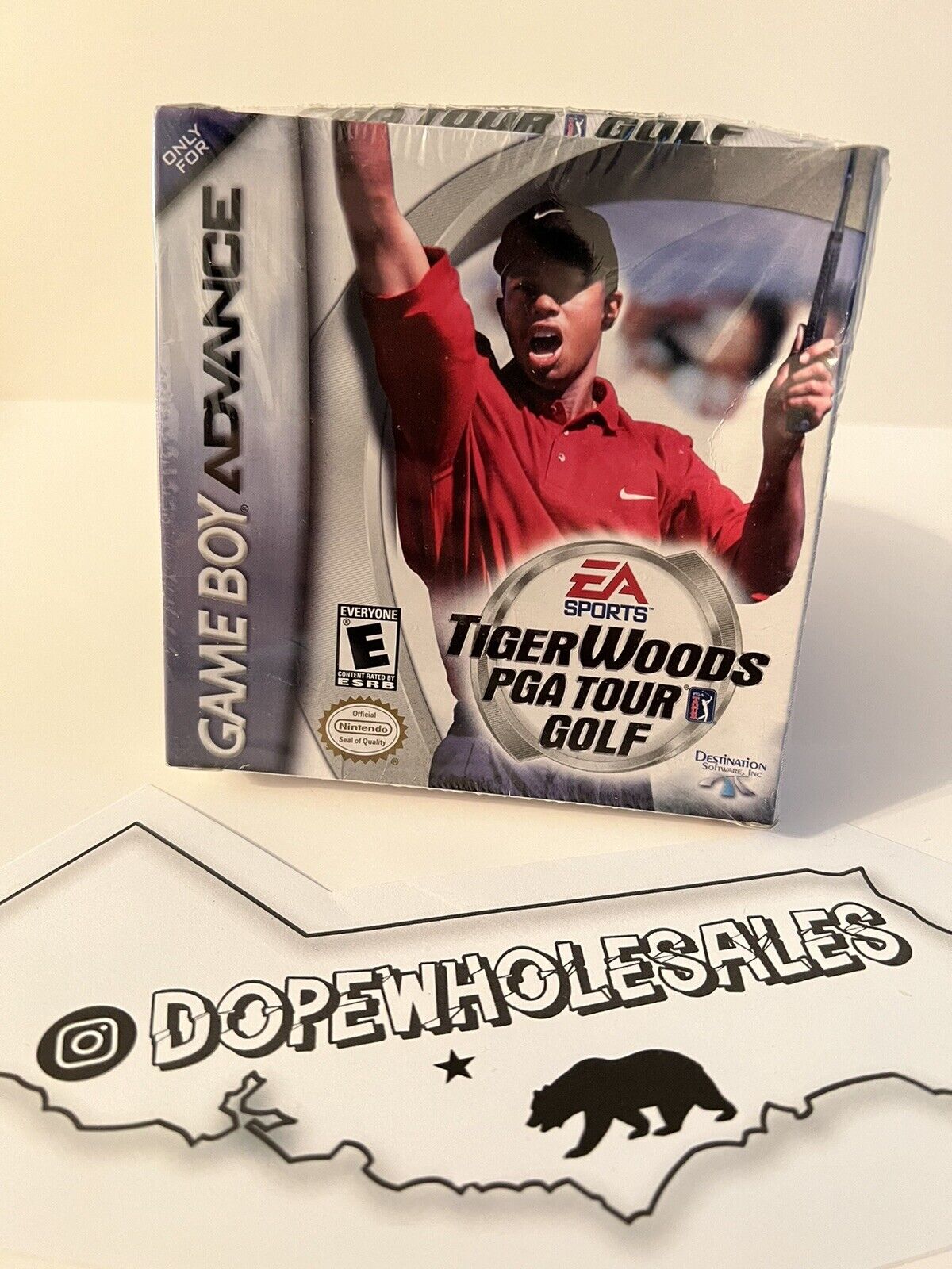 Tiger Woods PGA Tour Golf Game Boy Advance GBA 2001 New Warped Box Sealed