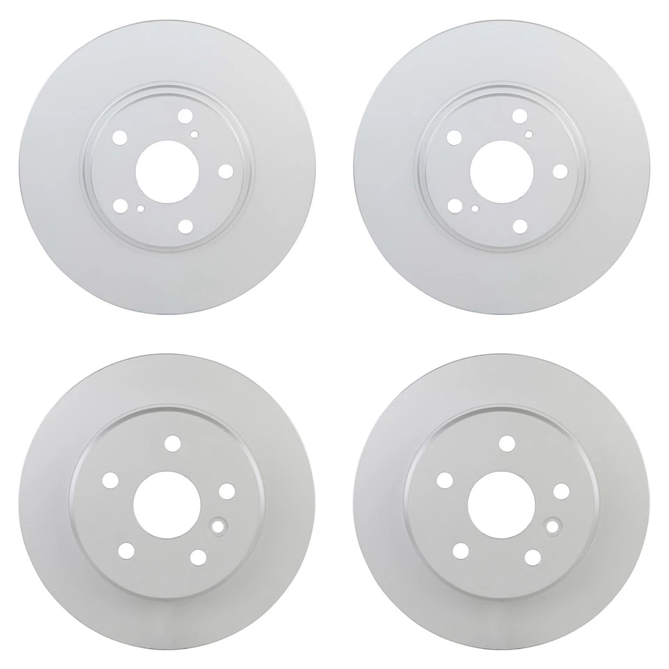 Kit de pastillas de freno de disco rotores delanteros y traseros Bosch QuietCast para Toyota Highlander tracción delantera Foto 1 de 1