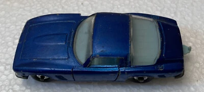 Vintage Matchbox No. 14 Iso Grifo Blue Diecast Car 1968 Made in England - Image 1 of 4