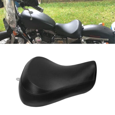 Front Driver Rider Solo Seat For Harley Sportster 883 1200 XL 72 48 1983-Later — 第 1/4 张图片