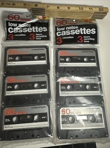 Tone Master (2) 3-pack 60 Minute Low Noise Cassette, UNOPEN SEALED - Picture 1 of 4