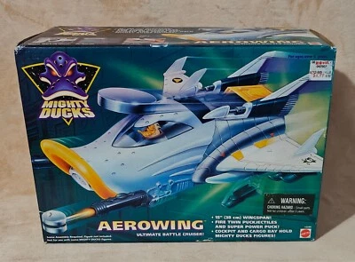 * Новый в коробке * 1996 Mighty Ducks AEROWING Ultimate Battle Cruiser Mattel 16286 - Изображение 1 из 4