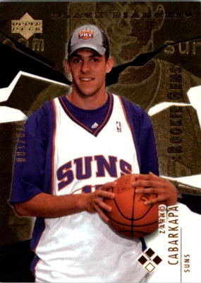 2003-04 Black Diamond Bronze #155 Zarko Cabarkapa/100 - NM-MT - Image 1 of 2