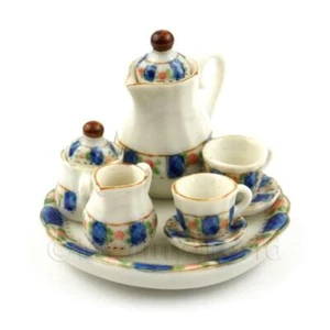 Klein Puppenhaus Miniatur 6 Teile Sehr Feine Kaffee Set - Bild 1 von 1