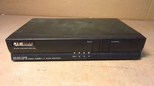 Commutateur KVM NewStar NS431USB - 4 ports VGA USB 2.0 2048 x 1536 EXCL ALIMENTATION - Photo 1/3