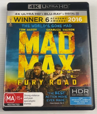 Mad Max Fury Road - 4K Ultra HD + Blu-Ray (Region B) - Image 1 of 4