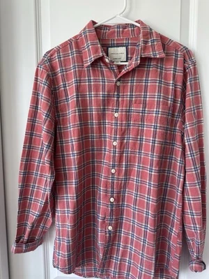 American Eagle Men’s Super Soft Flannel Shirt Size Small Plaid 100% Cotton Layer - Image 1 of 4
