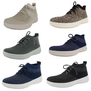 Fitflop Womens Uberknit Slip On High Top Sneakers - Picture 1 of 7