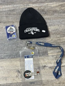 LOT of 5 - 2005 Chicago White Sox World Series Game 1 Ticket Pin Keychain Beanie - Picture 1 of 7