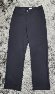 REI Co-Op Pants Women's 6 Black Stretch Casual Straight Leg Flat Front Zip-Fly - Picture 1 of 22
