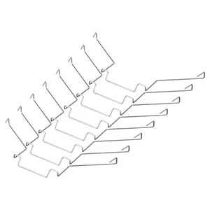 8pcs CPU Heatsink Fan Buckles, 11CM Fixing Clips for Computer Accessories - Photo 1/4