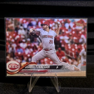 2018 Topps Series 1 Baseball. Brandon Finnegan #301 Cincinnati Reds  - Image 1 of 2