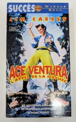 Ace Ventura: L'Appel de la Nature VHS (1995) - NTSC - French - VG (Tested) - Image 1 of 4