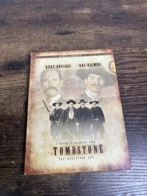 TOMBSTONE (2-DVD Set) Vista Series Director's Cut w/Sleeve, Map & Insert - Image 1 of 4