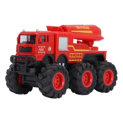 _Spray Vehicle 1:16 Scale Diecast Fire Truck Vehicles Realistic Alloy Big - Image 1 of 4