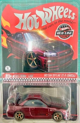 HOT WHEELS - RLC EXCLUSIVE - R34 NISSAN SKYLINE GT-R - NEW IN FACTORY SHIPPER - Image 1 of 4